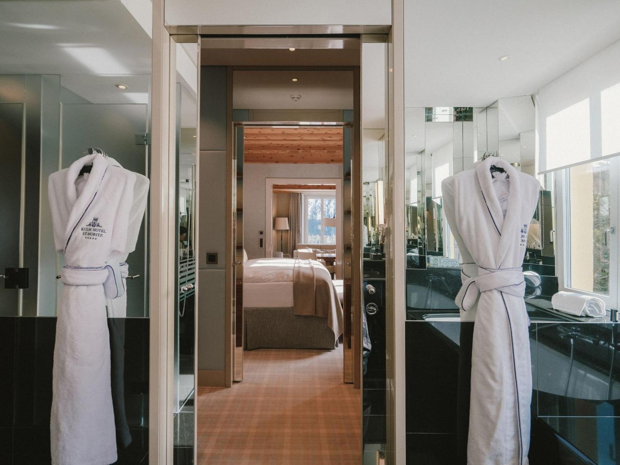 คูล์ม โฮเทล เซนต์โมริตซ์ Hotel เซนต์โมริตส์ ภายนอก รูปภาพ